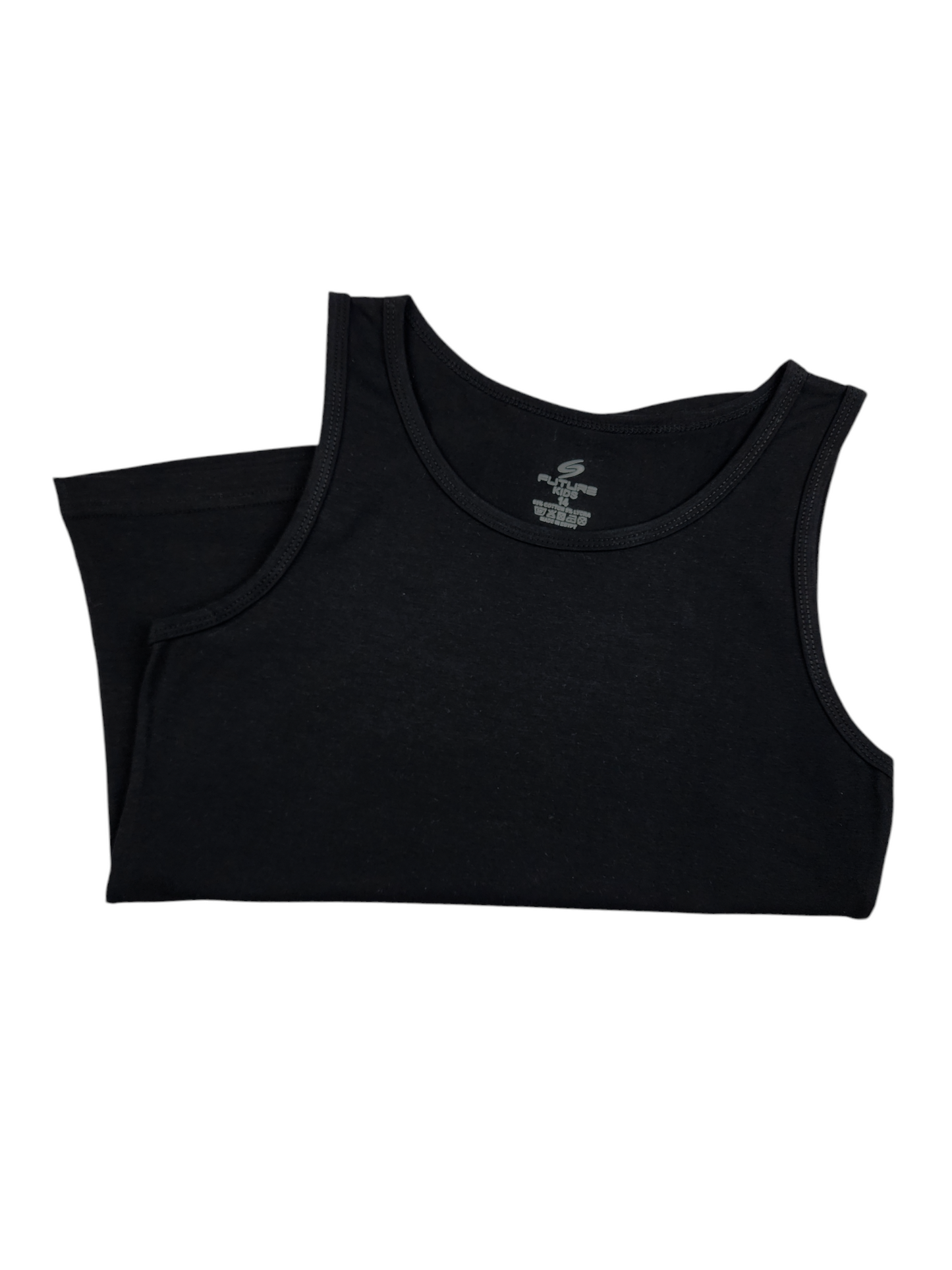 Premium Egyptiank Cotton Basic Tank Top for Women- Black