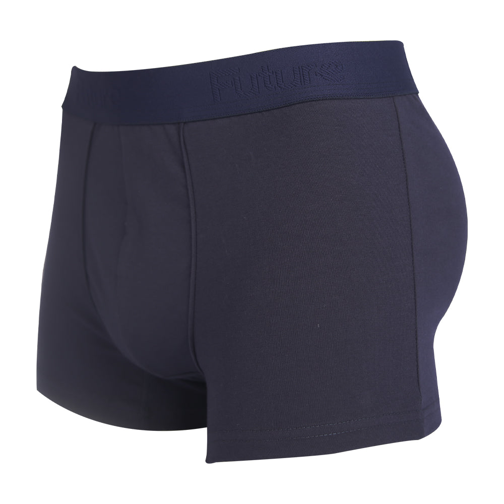 Premium Egyptian Cotton Boxer Briefs for Men - Navy