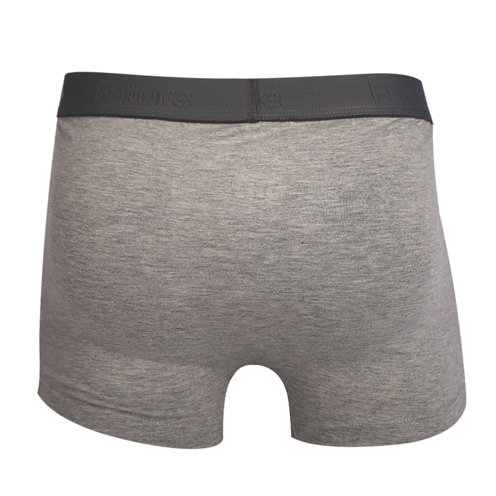 Premium Egyptian Cotton Boxer Briefs for Men - Grey