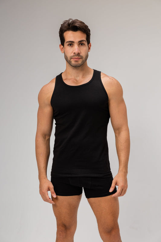 Premium Egyptian Cotton Sleeveless Undershirt for Men