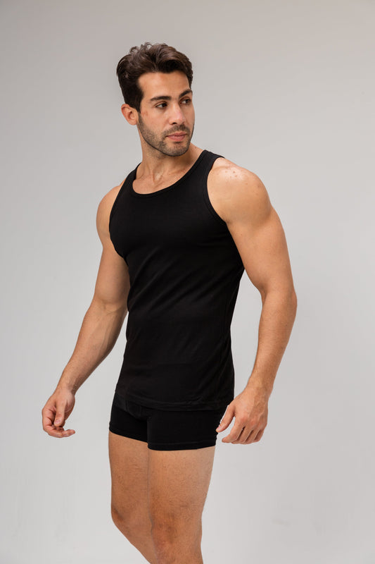 Premium Egyptian Cotton Sleeveless Undershirt for Men