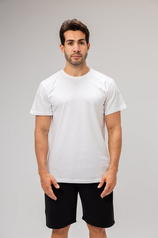 100% Egyptian Cotton Basic T-shirt for Men